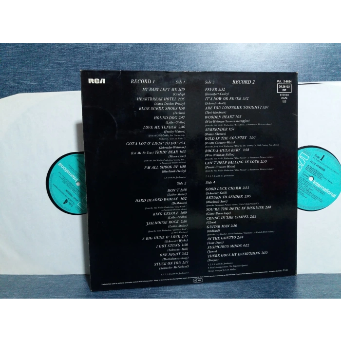 ELVIS FOREVER 32 HITS MUSIC 2 LP