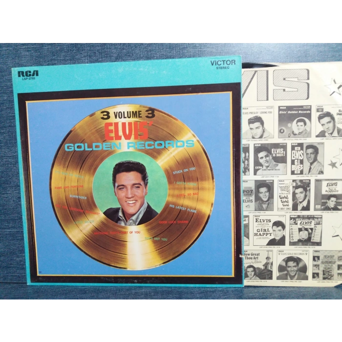 ELVIS GOLDEN VOLUME 3 GREATEST LP