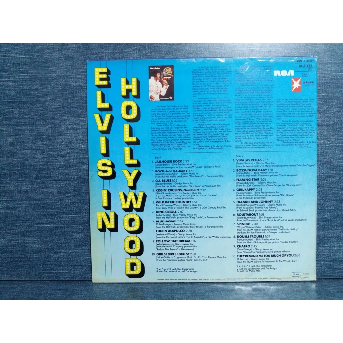 ELVIS IN HOLLYWOOD LP