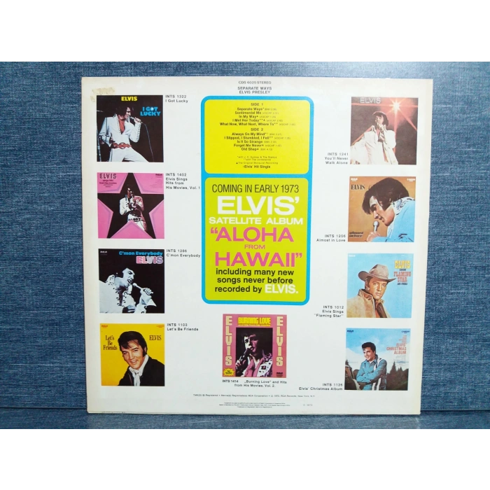 ELVIS SEPARATA WAYS MUSIC LP