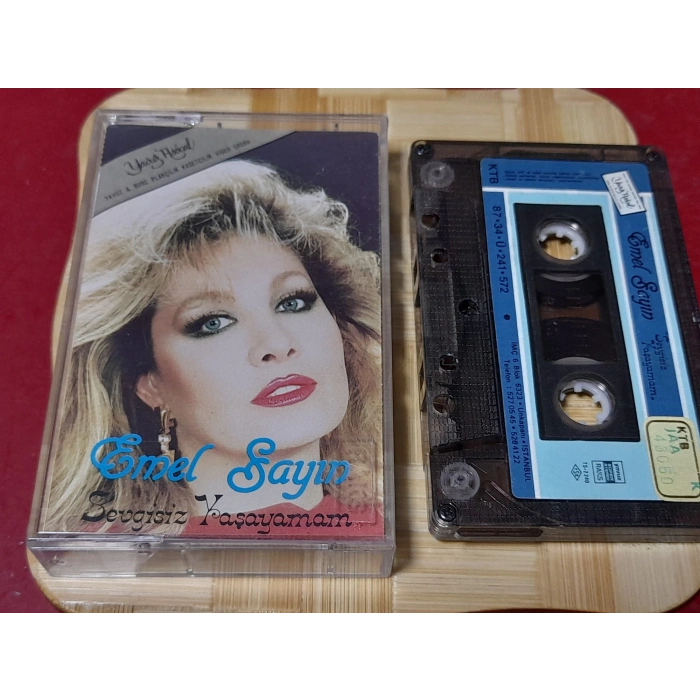 EMEL SAYIN SEVGİSİZ YAŞAYAMAM MÜZİK KASET