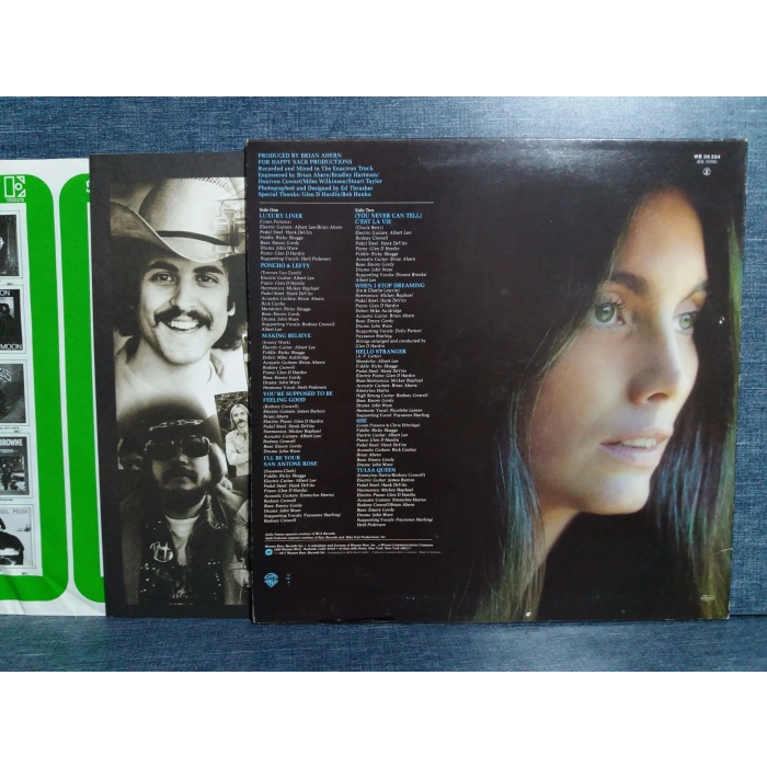 EMMYLOU HARRIS LUXURY LINER  MUSIC LP