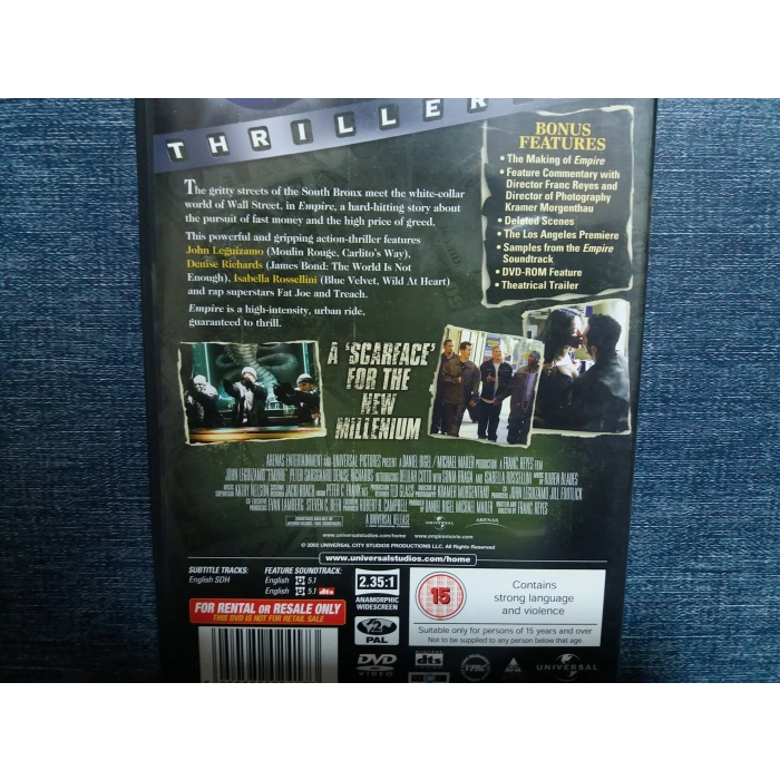 EMPIRE DVD FILM ( İngilizce )