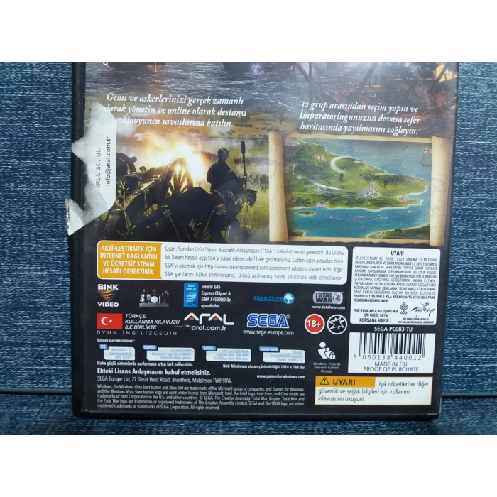 EMPIRE WAR PC OYUN (2 DISK)