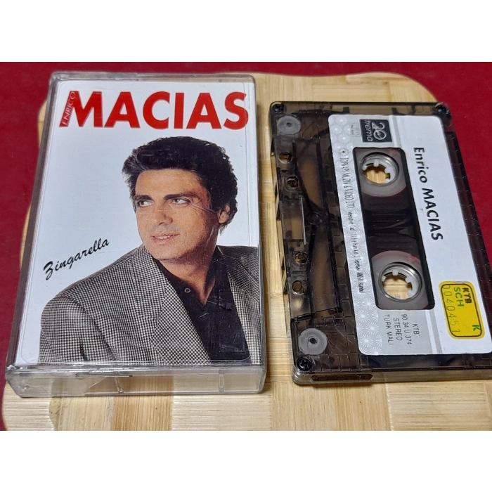 ENRICO MACIAS ZINGARELLA MÜZİK KASET