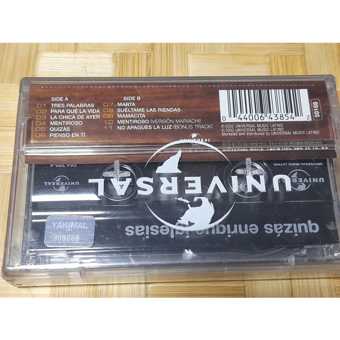 ENRIQUE IGLESIAS QUIZAS MÜZİK KASET