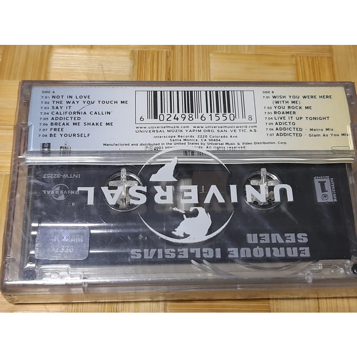 ENRIQUE IGLESIAS SEVEN MÜZİK KASET