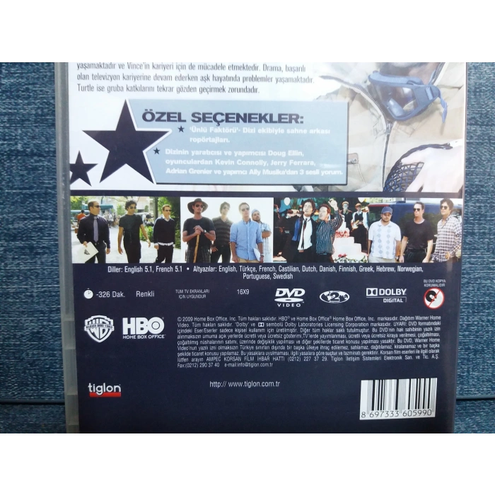 ENTOURAGE 5.SEZON DVD FİLM (3 DISK)