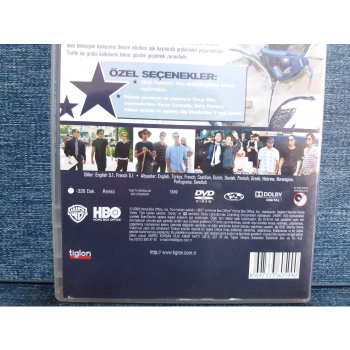 ENTOURAGE 5.SEZON DVD FİLM ( 3 DISK )