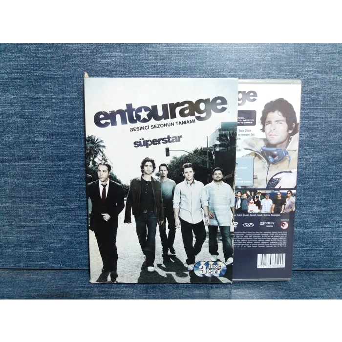 ENTOURAGE 5.SEZON DVD FİLM (3 DISK)