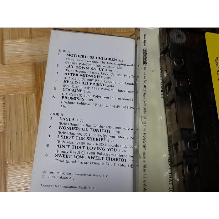ERIC CLAPTON FOREVER MÜZİK KASET