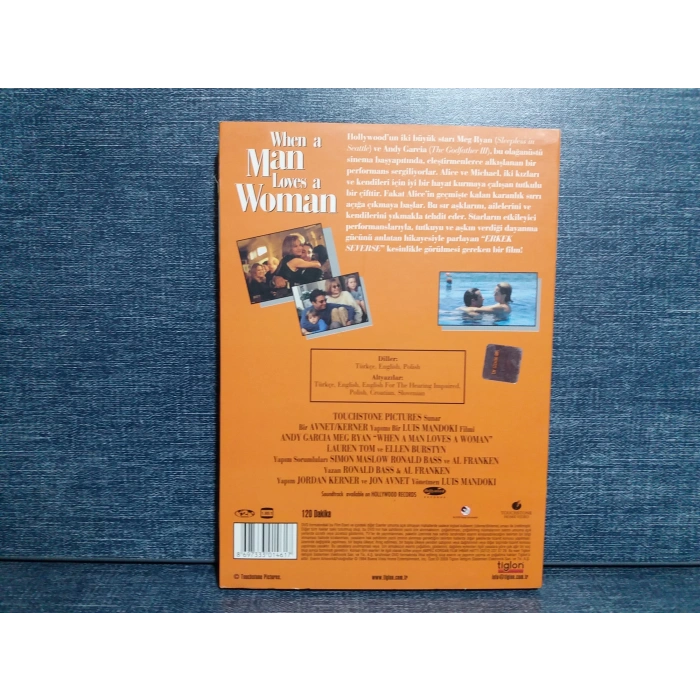 ERKEK SEVERSE ANDY GARCIA MEG RYAN DVD FİLM