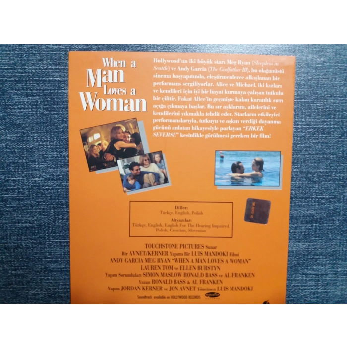 ERKEK SEVERSE ANDY GARCIA MEG RYAN DVD FİLM