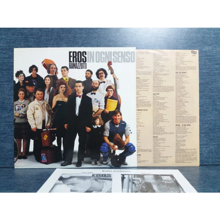EROS RAMAZZOTTI IN OGNI SENSO MUSIC LP