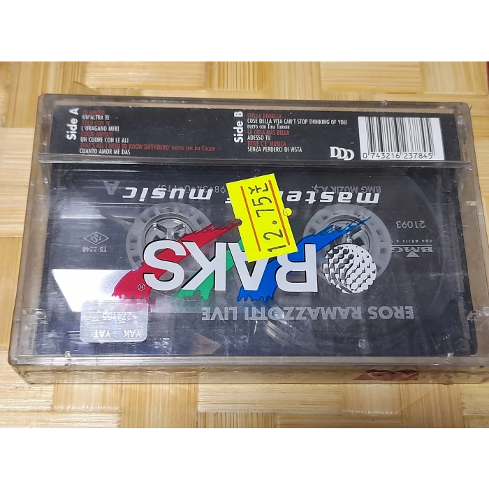 EROS RAMAZZOTTI LIVE MÜZİK KASET