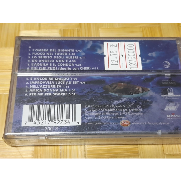 EROS RAMAZZOTTI STIL ELIBORE MÜZİK KASET