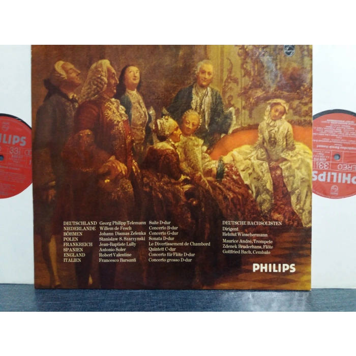 EUROPA BAROCK KONZERT WINSCHERMANN 2 LP