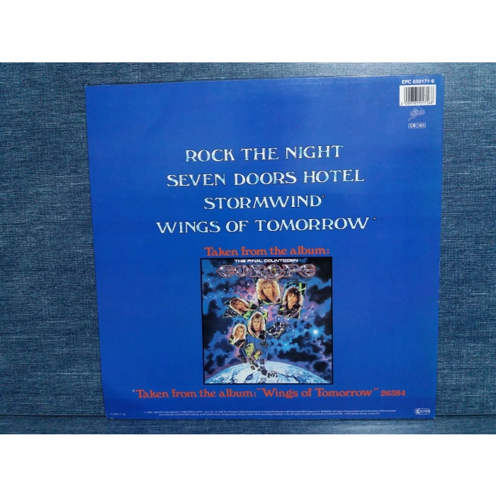 EUROPE ROCK THE NIGHT MAXI LP