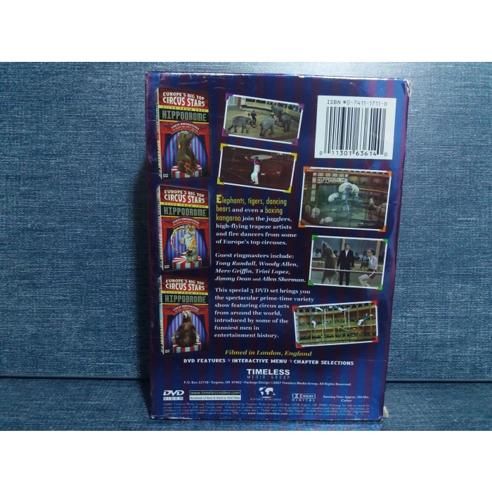 EUROPES BIG TOP CIRCUS 3 DVD BOX (İNGİLİZCE-SIFIR)