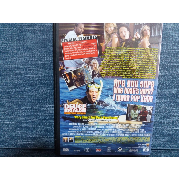 EUROPEAN GIGOLO DVD FİLM (İNGİLİZCE)