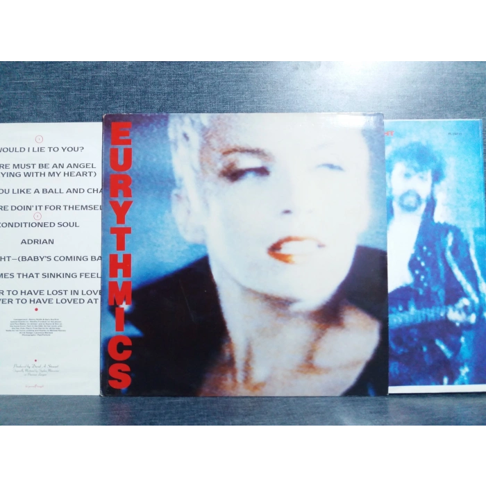 EURYTHMICS BE YOURSELF TONIGHT LP (İTALY PRESS)