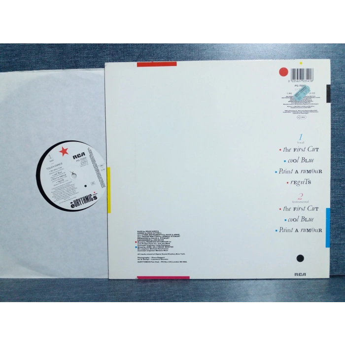 EURYTHMICS TOUCH DANCE MUSIC LP