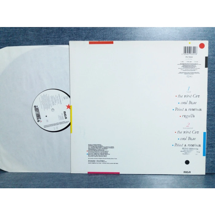 EURYTHMICS TOUCH DANCE MUSIC LP