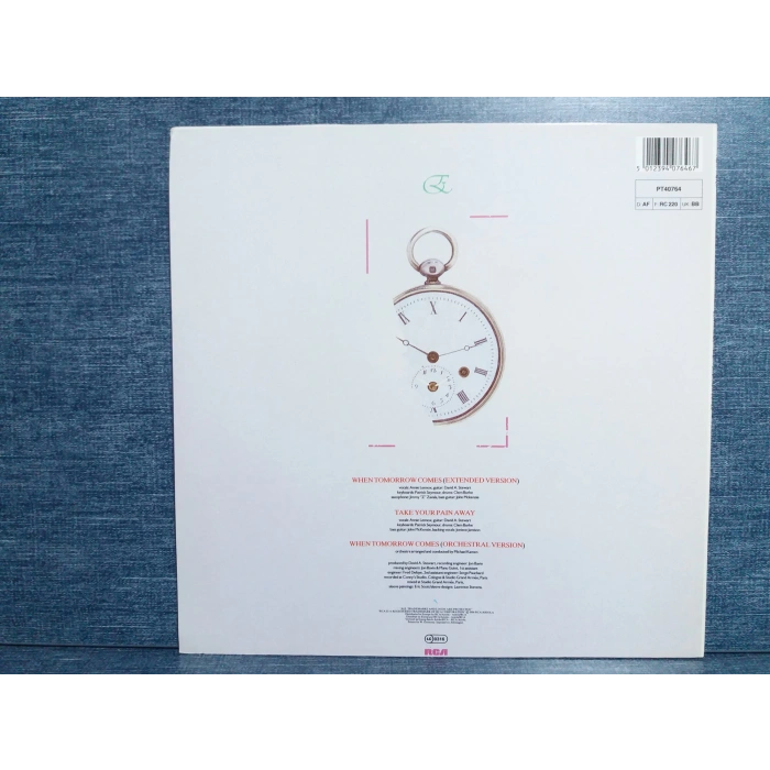 EURYTHMICS WHEN TOMORROW COMES MAXI LP