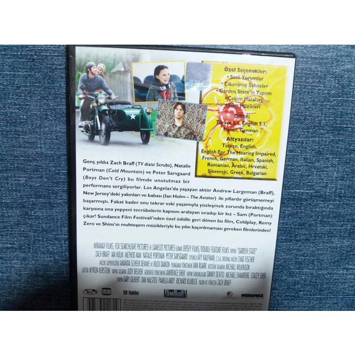 EVE DÖNÜŞ GARDEN STATE DVD FİLM