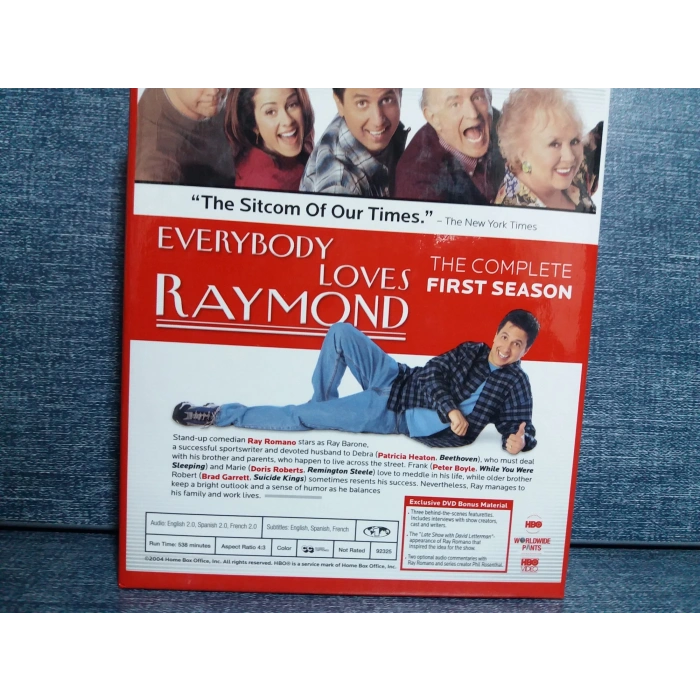EVERBODY LOVES RAYMOND 1.SEZON 5 CD BOX DVD (İNGİLİZCE)