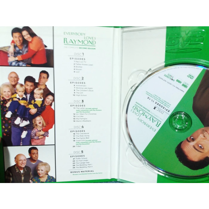 EVERBODY LOVES RAYMOND 2.SEZON 5 CD BOX DVD (İNGİLİZCE)
