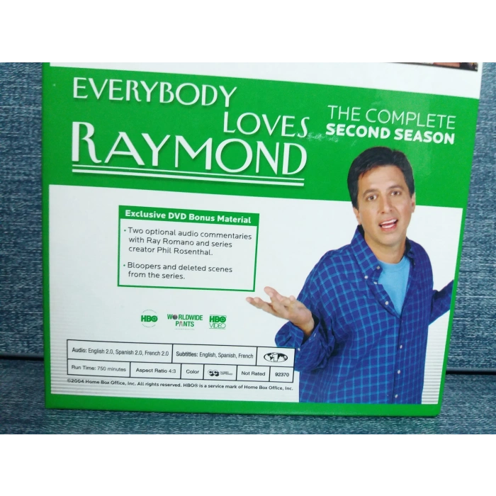 EVERBODY LOVES RAYMOND 2.SEZON 5 CD BOX DVD (İNGİLİZCE)