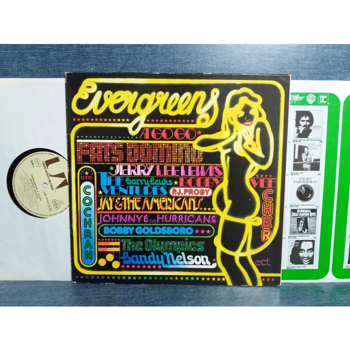 EVERGREENS A GO GO  MUSIC 2 LP