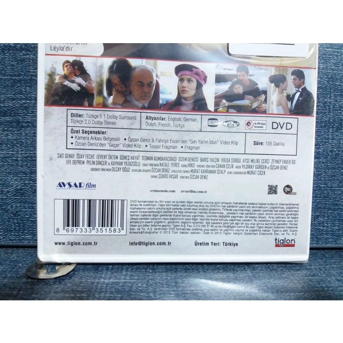 EVİM SENSİN DVD FİLM (SIFIR)