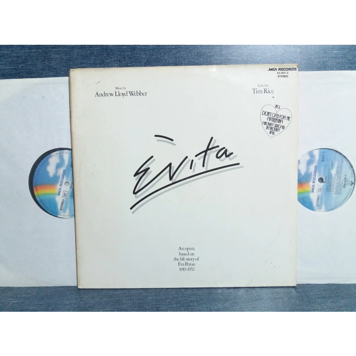EVITA ANDREW LLOYD WEBBER FILM MUSIC 2 LP