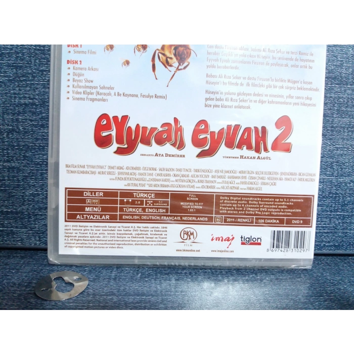 EYVAH EYVAH DVD FİLM (2 DISK - SIFIR)