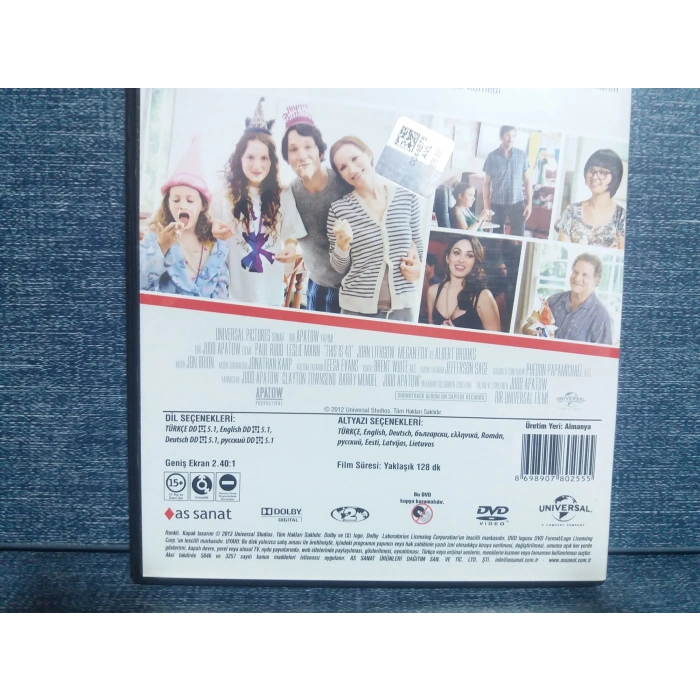 EYVAH YAŞ 40 DVD FİLM