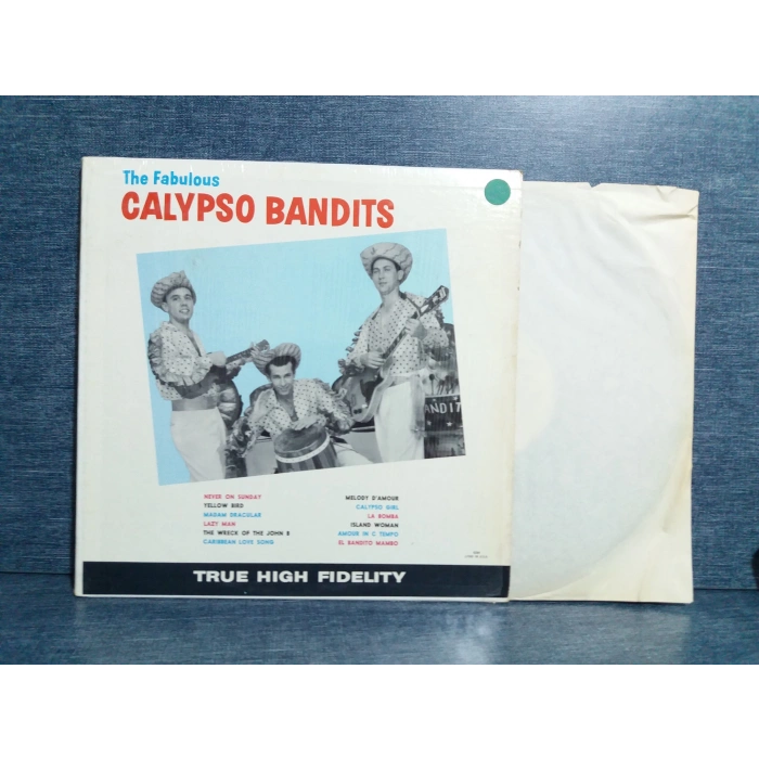 FABULOUS CALYPSO BANDITS  MUSIC LP