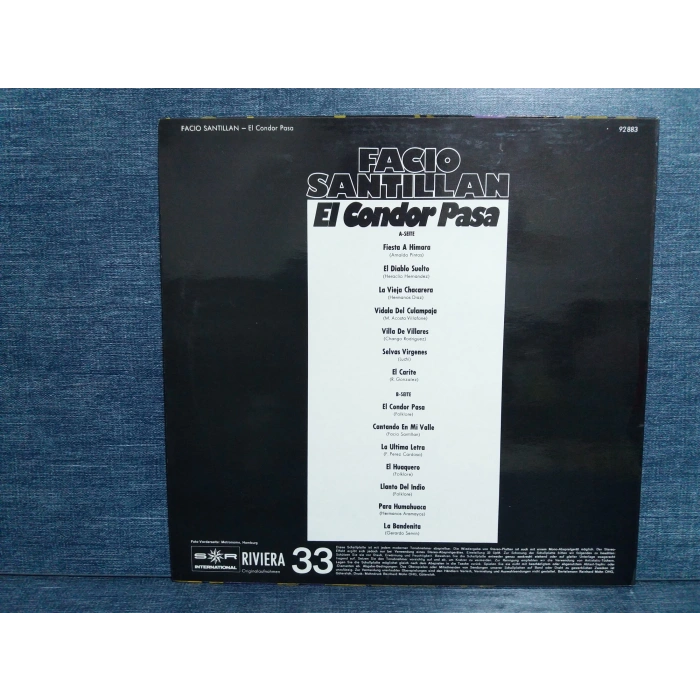 FACIO SANTILLAN EL CONDOR PASA LP