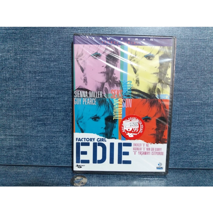 FACTORY GIRL EDIE  DVD FİLM (SIFIR)