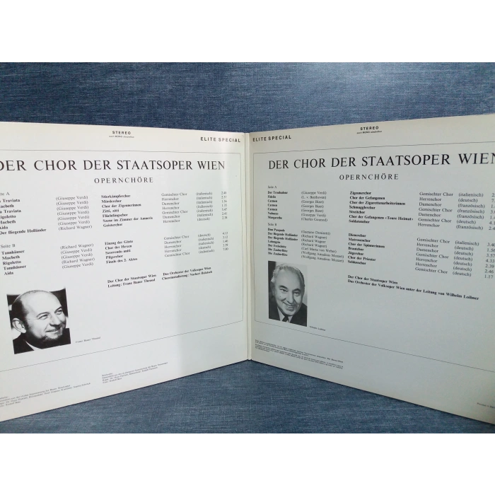 FAMOUS OPERA CHOIRS BERÜHMTE OPERNCHORE 2 LP