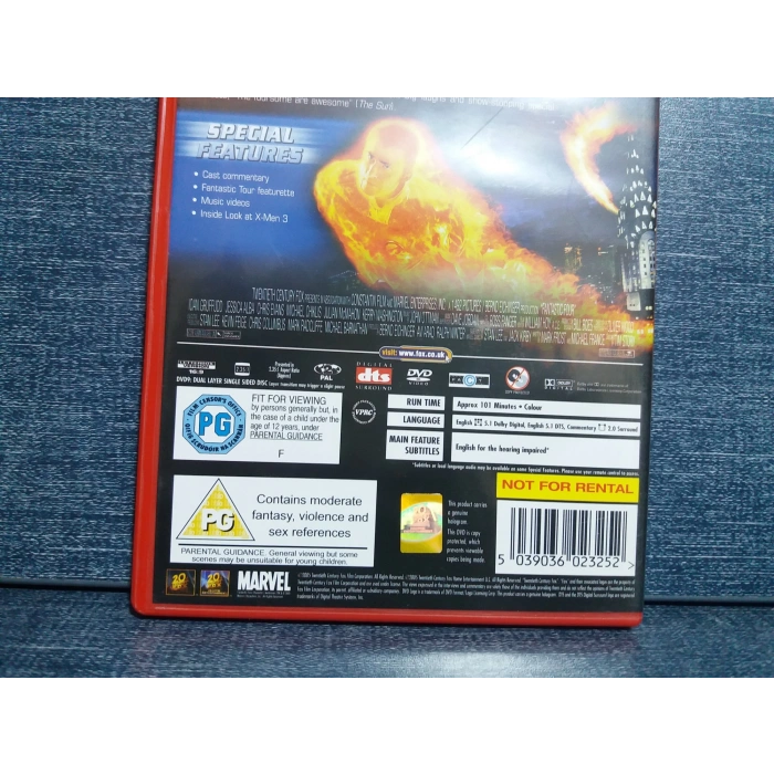 FANTASTIC 4 DVD FİLM (İNGİLİZCE)