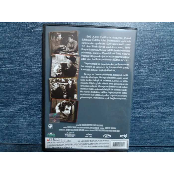 FARELER VE İNSANLAR DVD FİLM