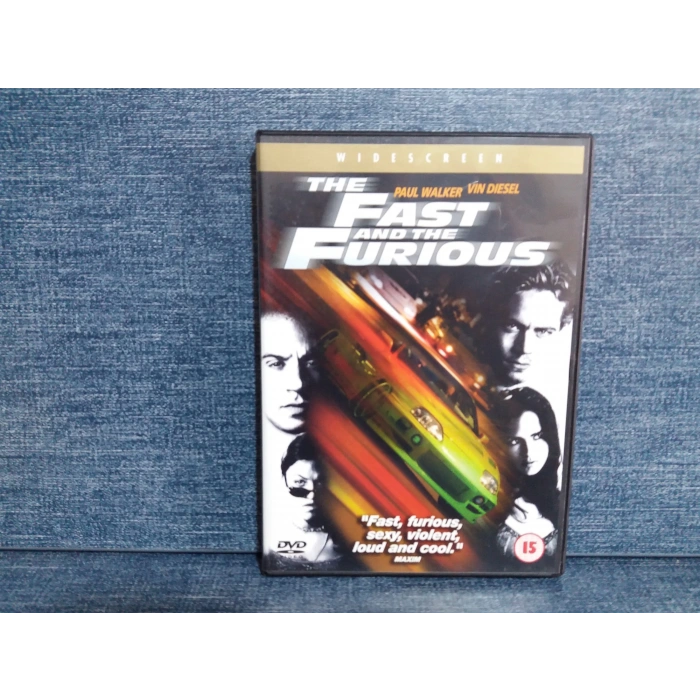 FAST AND THE FURIOUS DVD FİLM (İNGİLİZCE)