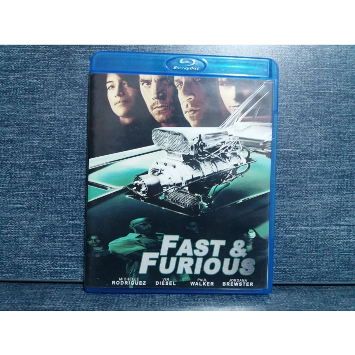 FAST FURIOUS BLURAY FILM