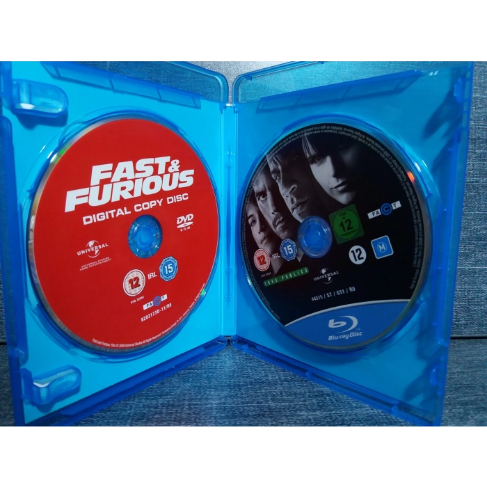 FAST FURIOUS BLURAY FILM ( 2 DISK -İNGİLİZCE )