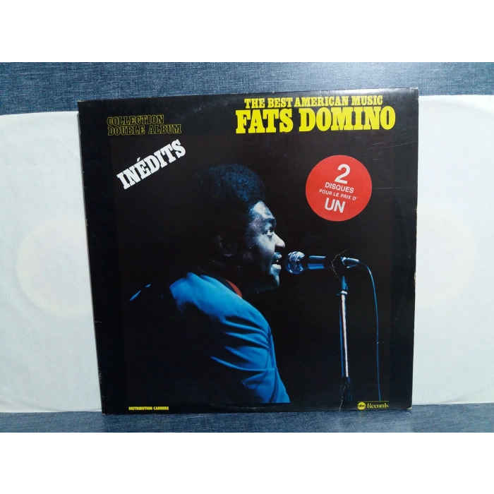 FATS DOMINO BEST AMRICAN MUSIC 2 LP (FRANSA BASIM)