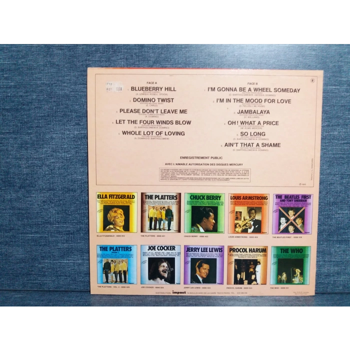 FATS DOMINO GREATEST HITS LP