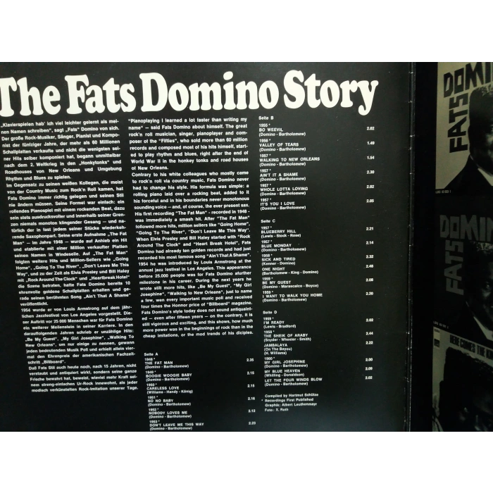 FATS DOMINO STORY 2 LP
