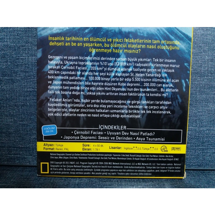 FELAKET ANLARI BÜYÜK YIKIMLAR DVD FİLM (2 DISK)